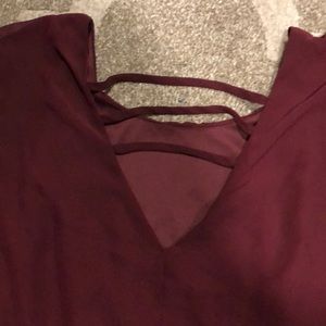 City Triangles Dresses - Maroon dress City Triangles Dresses - Maroon dress
